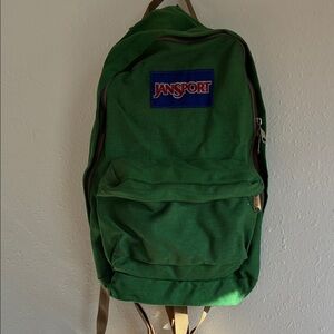 Jansport Classic Green Backpack